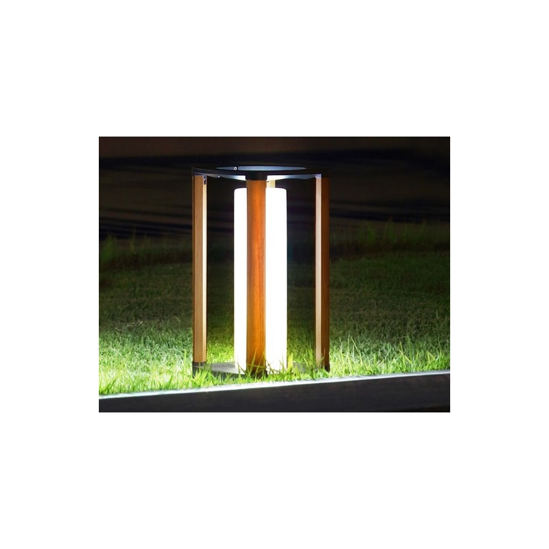 Lámpara Solar AURORA de Interior/Exterior Negro | MCHomes