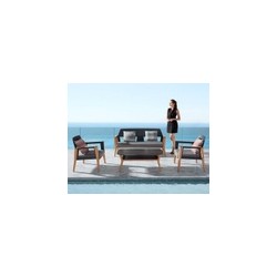 Set sala SHELDON para jardín | Muebles de exterior | MChomes