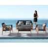 Set sala SHELDON para jardín | Muebles de exterior | MChomes