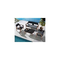 Set sala SHELDON para jardín | Muebles de exterior | MChomes