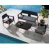 Set sala SHELDON para jardín | Muebles de exterior | MChomes