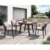 Set mesa Emoti para jardín con 4 sillas | MCHomes ¡Decorando tu vida!