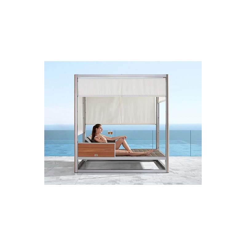 Daybed de exterior GENEVA con mesa lateral | MCHomes