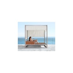 Daybed de exterior GENEVA con mesa lateral | MCHomes