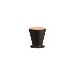 Hielera ICOO negro con tapa de madera Teca | MCHomes